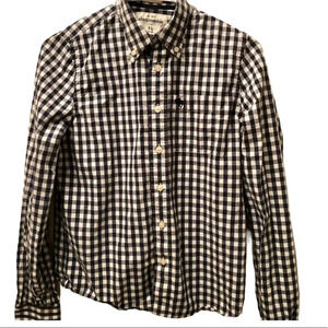 ABERCROMBIE KIDS EUC BOYS TOP SHIRT TOP BUTTON SUMMER CASUAL DRESSY TOPS SIZE XL